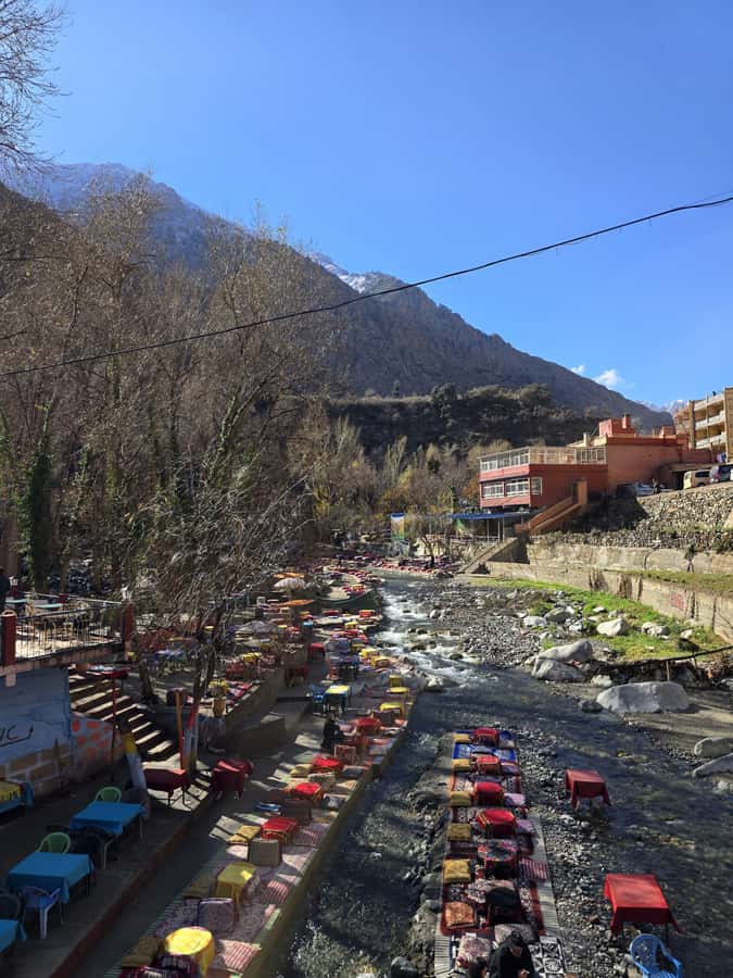 From Marrakech: Guided Ourika Valley with Waterfalls & Lunch - Setti Fatma combines lunch, river views, and the day’s main walk