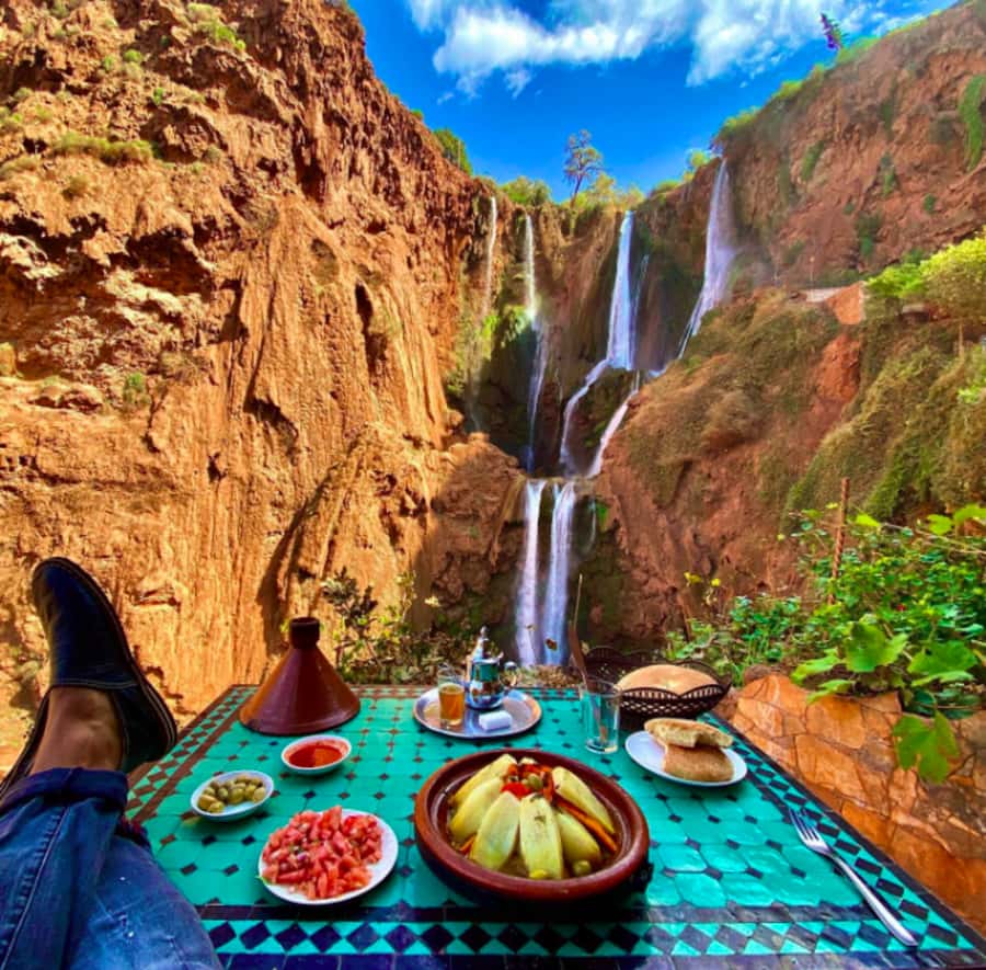 From Marrakech: Guided Ouzoud Waterfalls Tour with Boat Ride - Two road breaks make the four-hour drive easier