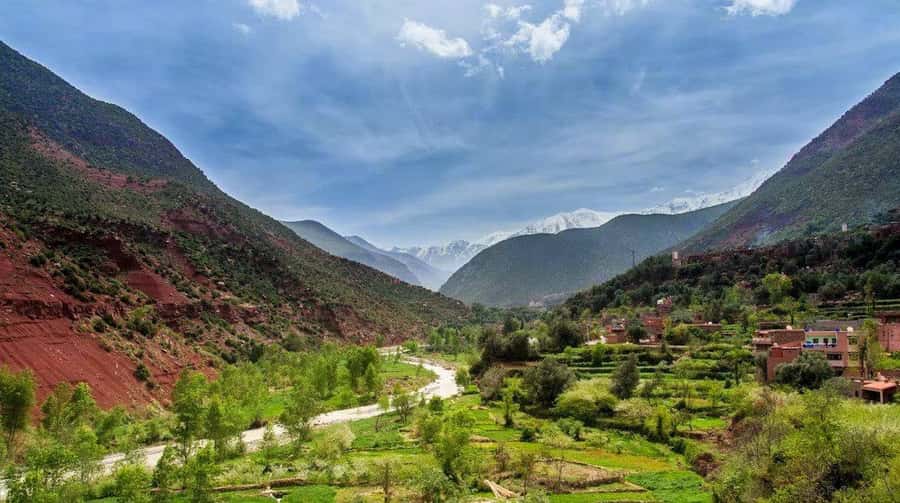 From Marrakech: Ourika Valley & Atlas Mountains Waterfalls - Leaving Marrakech for the High Atlas