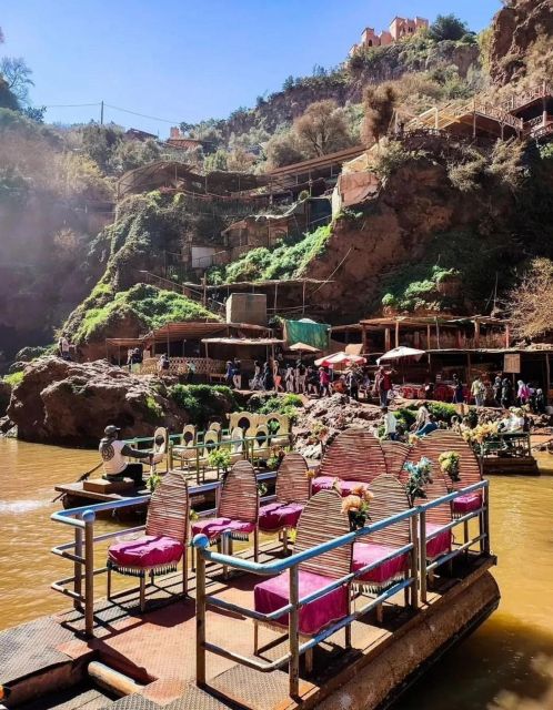 From Marrakech:Ouzoud Waterfalls Day Trip with Boat Tour - The Boat Ride Under the Falls
