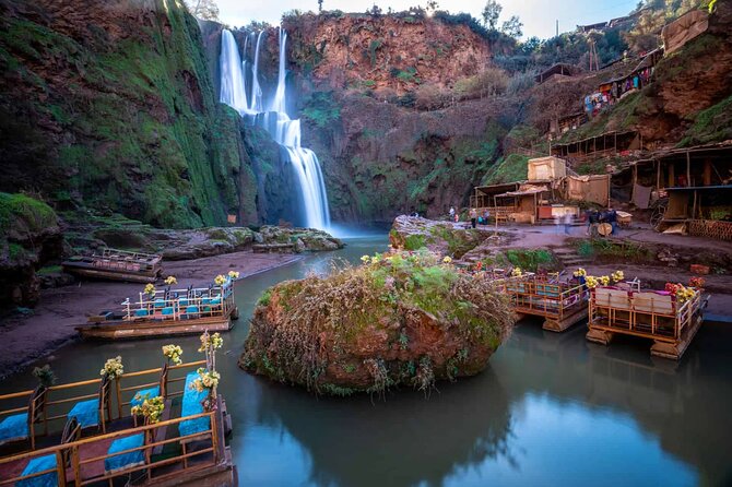 From Marrakech: Ouzoud Waterfalls Guided Hike and Boat Trip - Walking through olive groves to the upper viewpoints