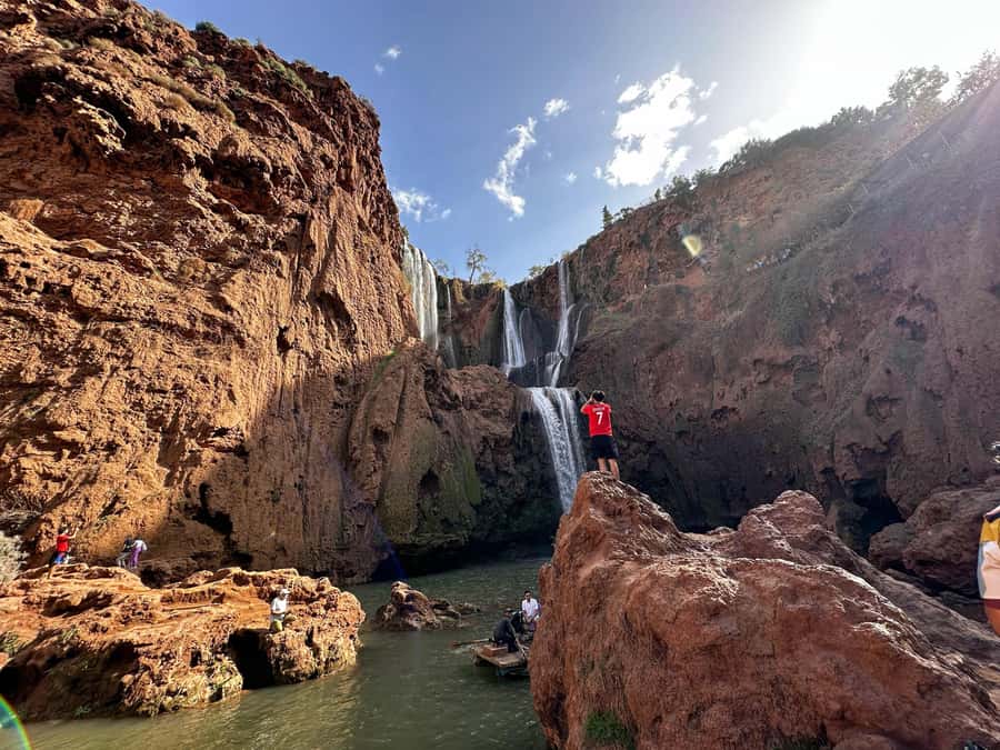 From Marrakech: Ouzoud Waterfalls Guided Trip with Boat Ride - Monkeys, photos, and responsible behavior