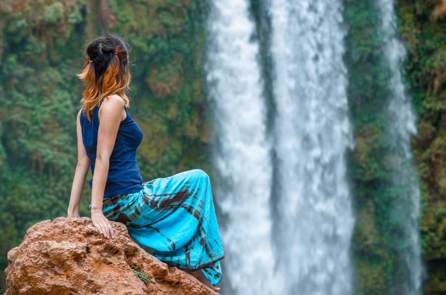 From Marrakech: Private Ouzoud Falls & Boat Ride Day Trip - Lunch Above the Cascades