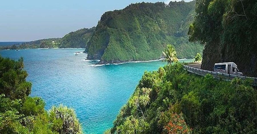 From Maui: Road to Hana Rainforest and Waterfall Experience - Ho’okipa Beach Park starts the coastal story