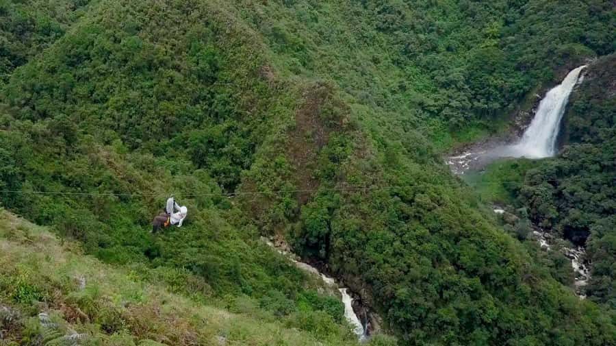 From Medellín: Dream Hammocks, Zipline, & Waterfall Day Trip - Lunch at about 2:00 PM