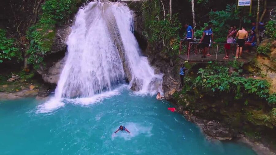From Montego Bay: Blue Hole Waterfall Experience - The road from Montego Bay to Island Gully Falls