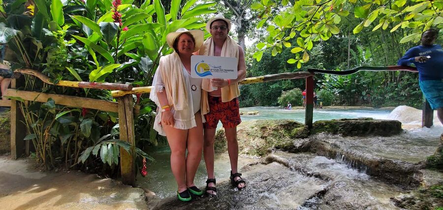 From Montego Bay: Blue Hole Waterfall Experience - Swimming, rope swings, and cliff jumps