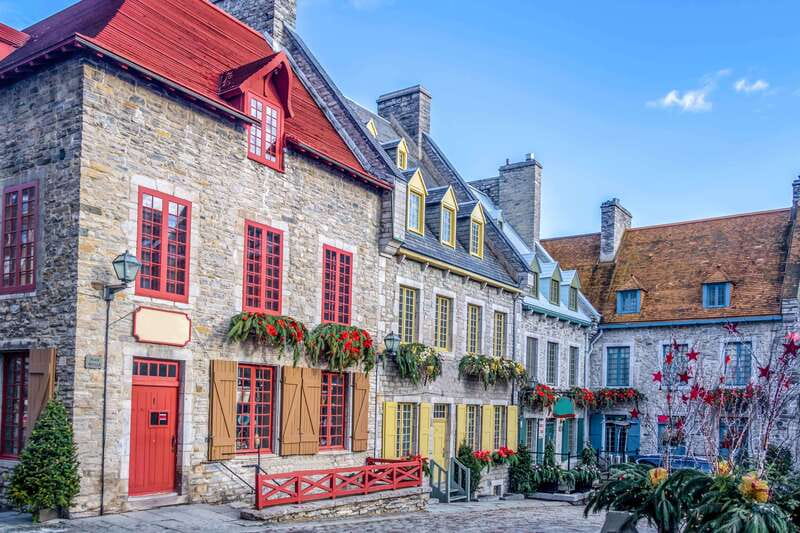 From Montreal: Quebec City and Montmorency Falls Day Trip - Old Quebec begins with Place Royale and Petit Champlain
