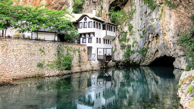 From Mostar: Blagaj, Počitelj & Kravice Waterfalls Day Tour - Blagaj brings together spring water and faith