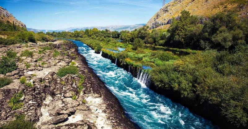 From Mostar: Kravice Waterfalls, Blagaj, & Počitelj - Blagaj brings together a spring, a cave, and Ottoman heritage