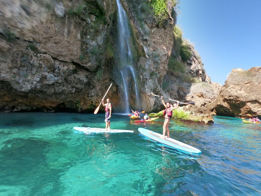 From Nerja: Guided Paddle Surf Cliffs and Maro Waterfall - Photos, Equipment, and What You Need