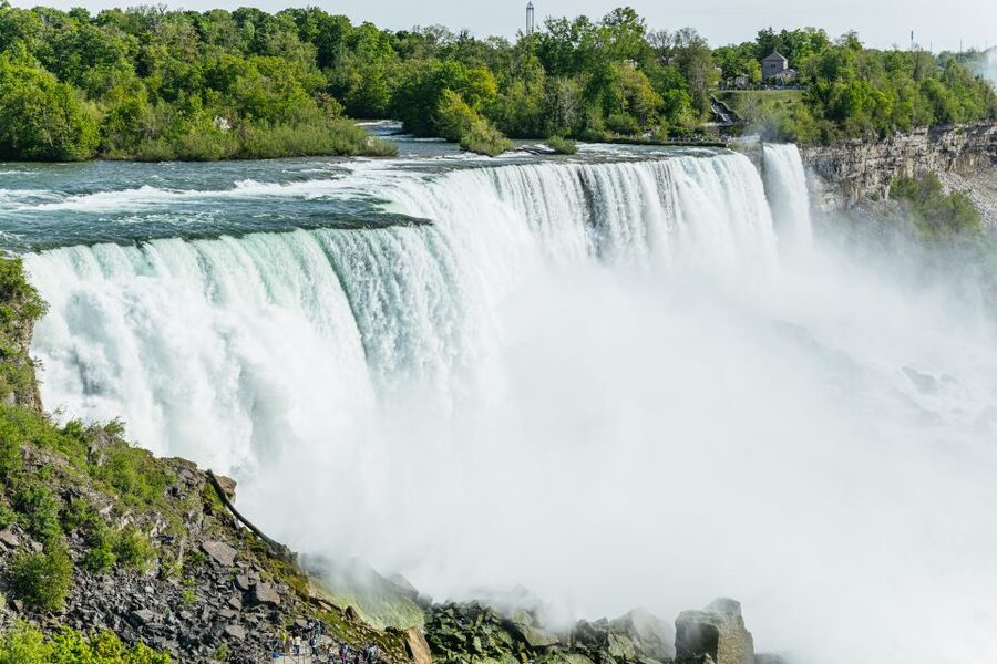 From New York City: Niagara Falls One Day Tour - Evening light and seasonal fireworks