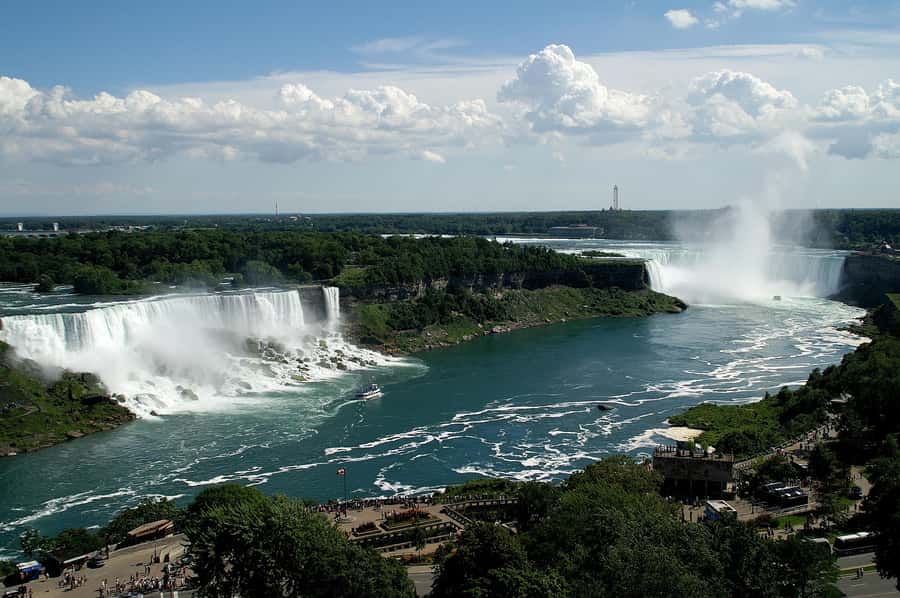From NYC: 1-Day Niagara Falls Tour by Van - Arriving at Niagara Falls, New York