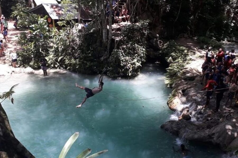 From Ocho Rios: Blue Hole & Dunn's River Falls Tour - Families, fitness, and the right match