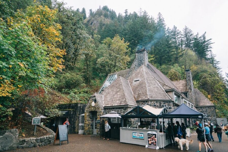 From Portland: Waterfalls, Mt Hood, and Wine Day Tour - Multnomah Falls and the Columbia Gorge