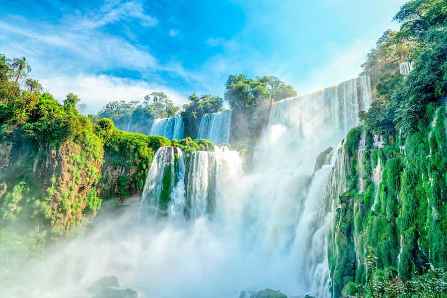 From Puerto Iguazu: Argentinian Iguazu Falls with Ticket - The lower circuit brings you closer to the water