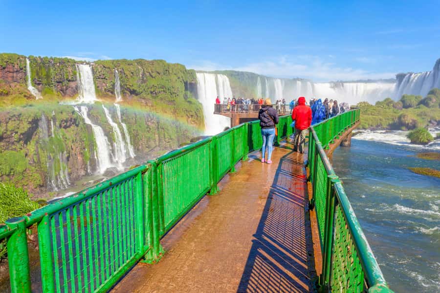 From Puerto Iguazu: Brazilian Side of the Falls with Ticket - The Panoramic Elevator and Canoas Mirim Space