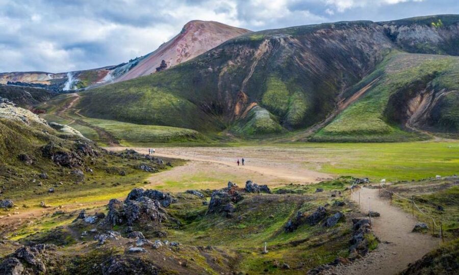 From Reykjavik: Landmannalaugar & Háifoss Waterfall Tour - The hot spring after the hike
