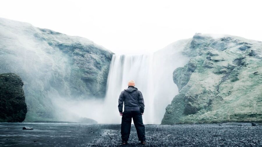From Reykjavík: Vík Lava Show & South Coast Waterfalls Tour - Vík, black sand, and Reynisdrangar views