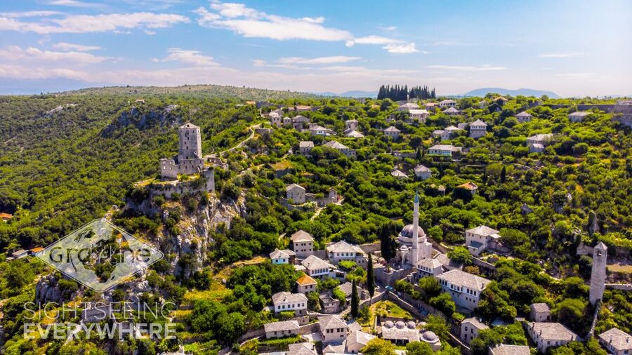 From Split and Trogir: Mostar Tour with Kravica Waterfalls - Entering Mostar by the Old Bridge