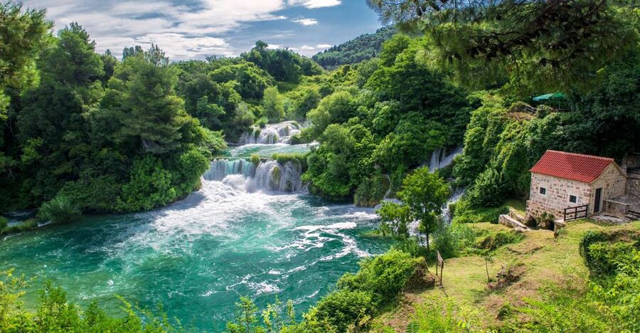 From Split: Krka Waterfalls Tour with Boat Ride & Swimming - Starting in Split at 9:45 a.m.