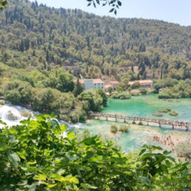From Split & Trogir: Krka Waterfalls and Primošten - What the bus ride adds