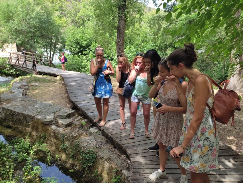 From Split & Trogir: Krka Waterfalls Day Tour with Boat Ride - The 30-minute boat ride to Skradin
