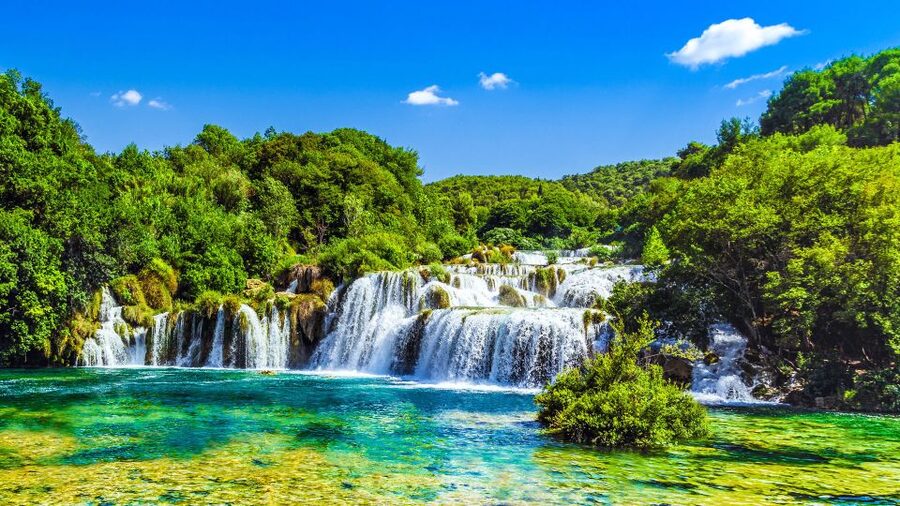 From Split & Trogir: Krka Waterfalls Day Tour with Boat Ride - How the organization affects your day