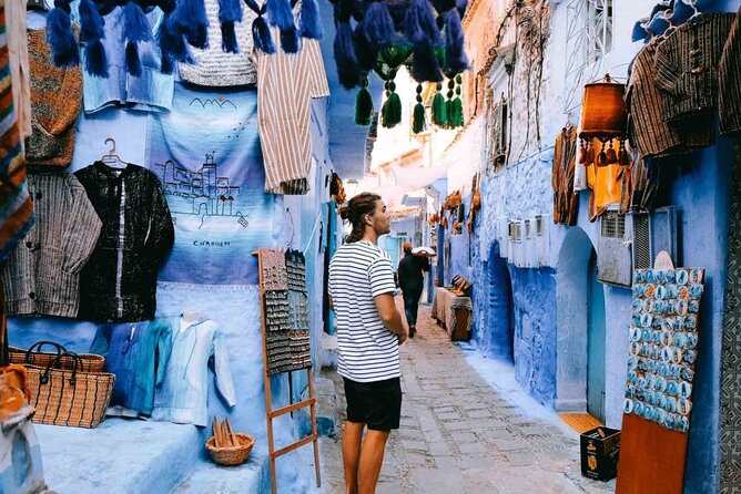 From Tangier: Day Trip to Chefchaouen and Akchour Waterfalls - Walking through Chefchaouen’s blue medina