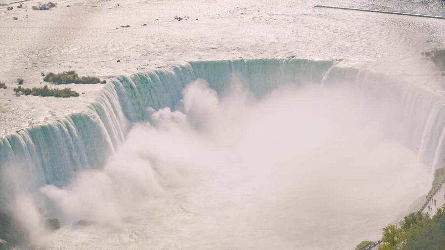 From Toronto: Early Bird Niagara Falls with Journey & Skylon - One hour to find food and wander