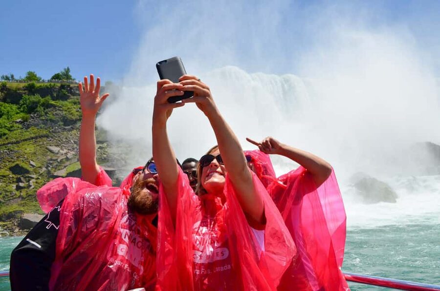 From Toronto: Niagara Falls Bus Tour with Boat Cruise - Skylon Tower for the widest view