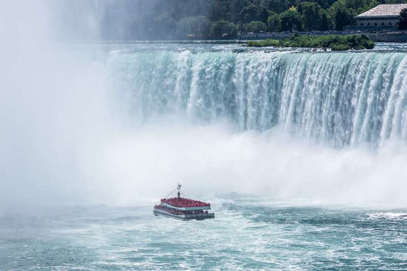 From Toronto: Niagara Falls Evening Tour With Boat Cruise - The Hornblower cruise: the wet highlight