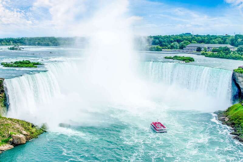 From Toronto: Niagara Falls Tour with Cruise & Maple Tasting - The Whirlpool Rapids viewpoint