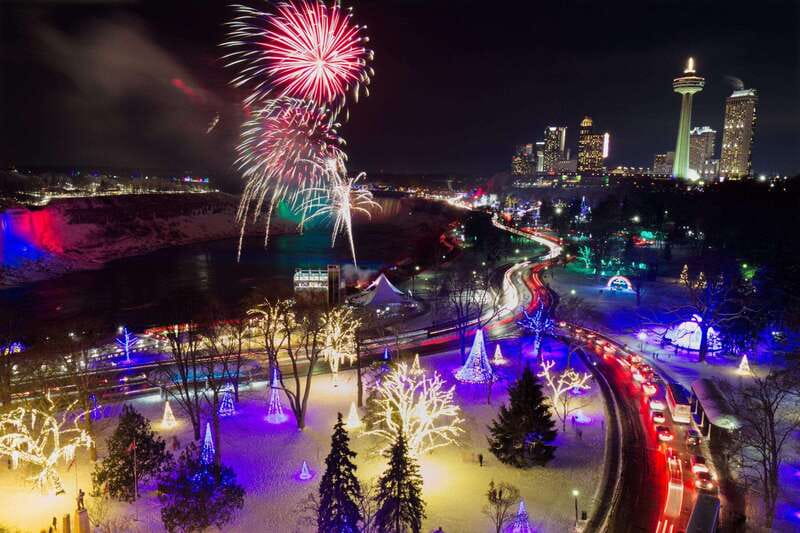 From Toronto: Winter Festival of Lights Niagara Falls Tour - The Niagara Parkway Stops