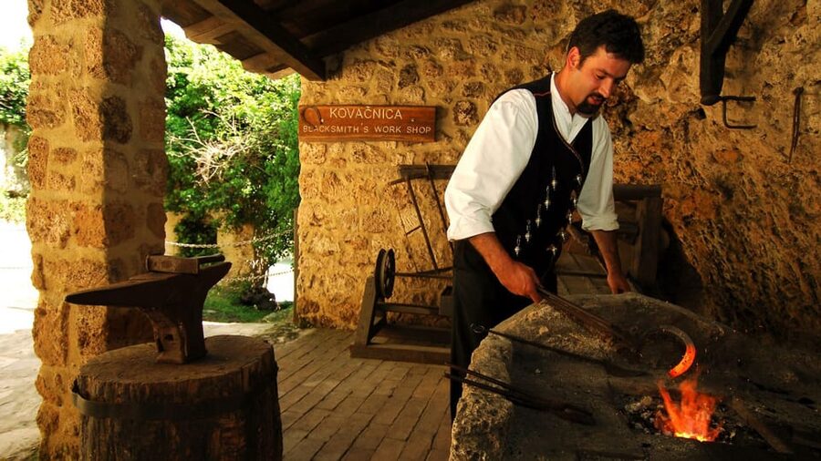 From Trogir, Seget & Okrug: Krka Waterfalls Gastro Tour - The best parts of the day at a glance