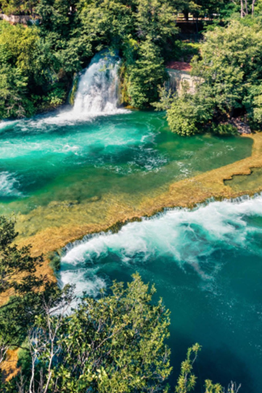 From Trogir, Seget & Okrug: Krka Waterfalls & Swimming - Starting from Trogir, Seget, or Okrug