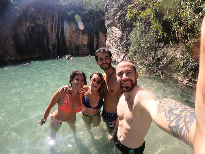 From Valencia: Montanejos Thermal Springs & Great Waterfall - Swimming in the 25°C Montanejos springs