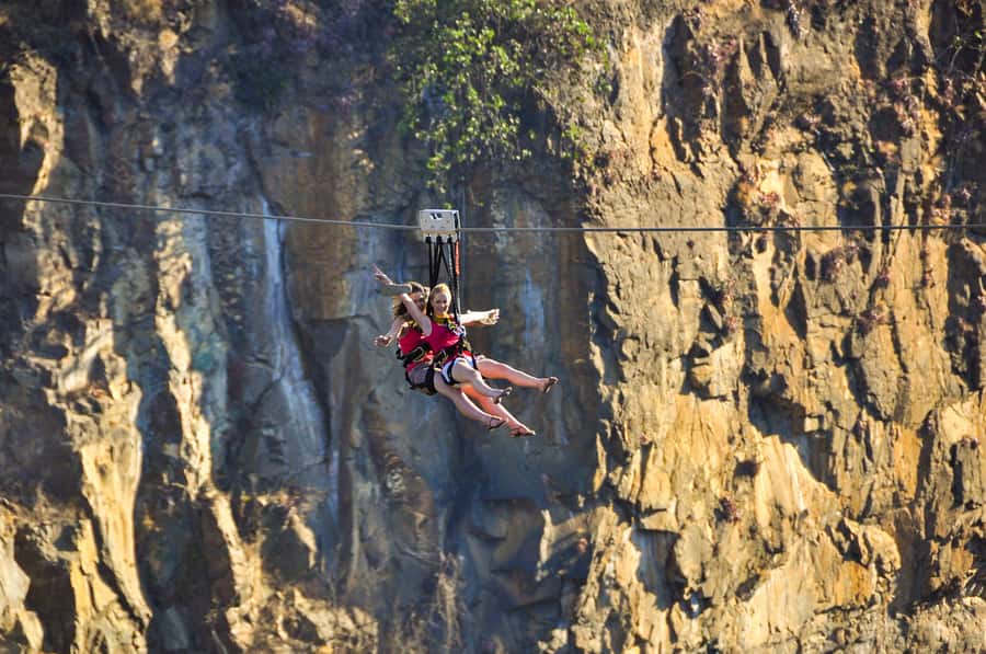 From Victoria Falls: Zip Line from the Victoria Falls Bridge - Weather, spray, and what to wear