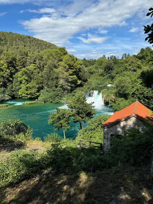From Zadar: Krka Waterfalls Day Tour with Boat Ride & Guide - The 20-minute boat ride to Krka