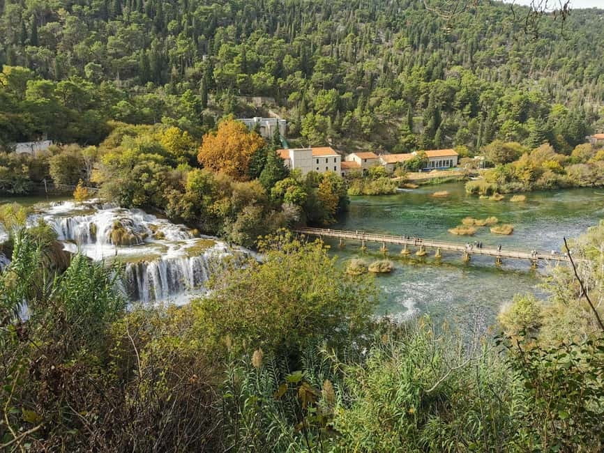 From Zadar: Krka Waterfalls Day Tour with Boat Ride & Guide - Two and a half hours among Krka’s waterfalls