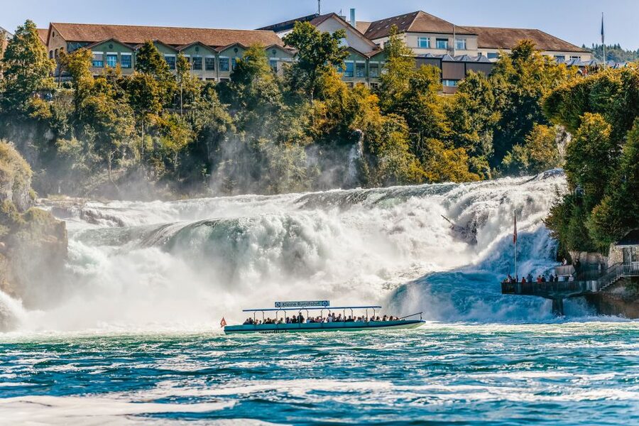 From Zurich: Rhine Falls Coach Tour with Entry Tickets - Arriving at Europe’s biggest waterfall