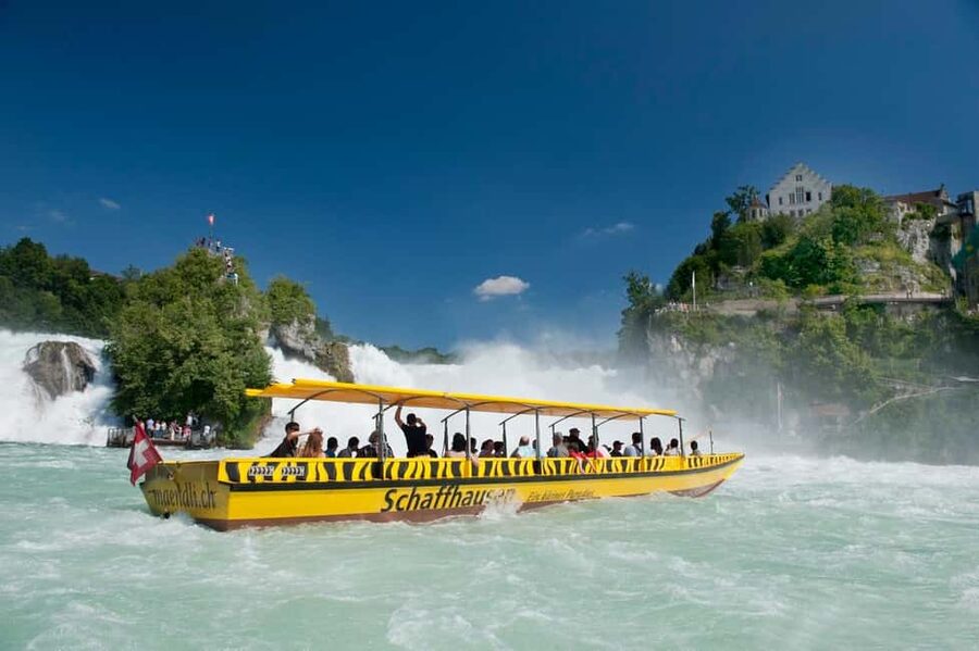 From Zurich: Rhine Falls Coach Tour with Entry Tickets - What the four-hour schedule feels like