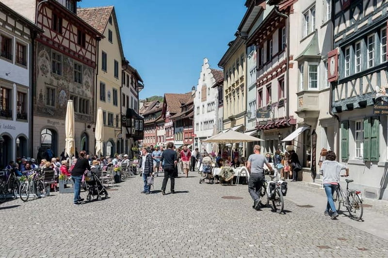From Zurich: Stein am Rhein and Rhine Falls - The final 70-minute ride back to Zurich