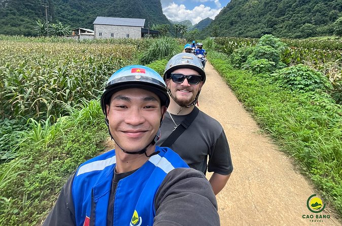 Full Day Motorbike Cao Bang Loop Tour to Ban Gioc Waterfalls - Ban Gioc Waterfall and the Sampan View