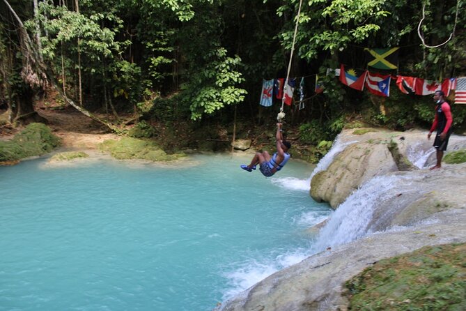 Full-Day Tour of Blue Hole and Dunn's River Falls, Including Fees - Price and value at $185 per person