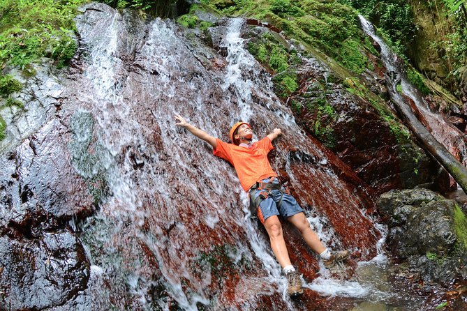 Full-Day Zipline and Waterfall Rappelling Adventure Near San Juan - The River Hike Is the Real Workout