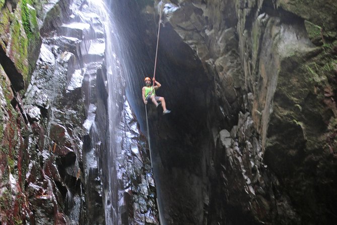 Full-Day Zipline and Waterfall Rappelling Adventure Near San Juan - Harnesses, Helmets, and the Safety Briefing