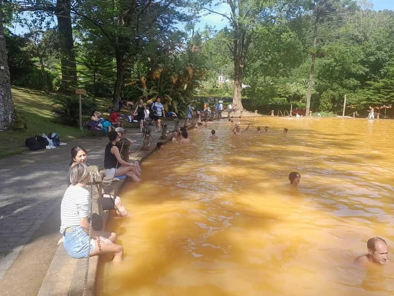 Furnas Volcano: Full Day Tour, Hot Springs & Waterfalls - Vila Franca do Campo on the Way Back