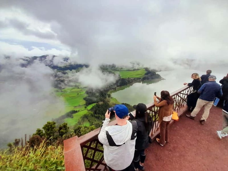 Furnas Volcano: Full Day Tour, Hot Springs & Waterfalls - Santa Iria Lookout and the North Coast