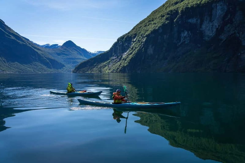 Geiranger: Kayak Tour with Waterfall Views - Who should book this kayak tour?